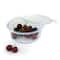 Martha Stewart Round Glass Food Storage Container with Locking Lid